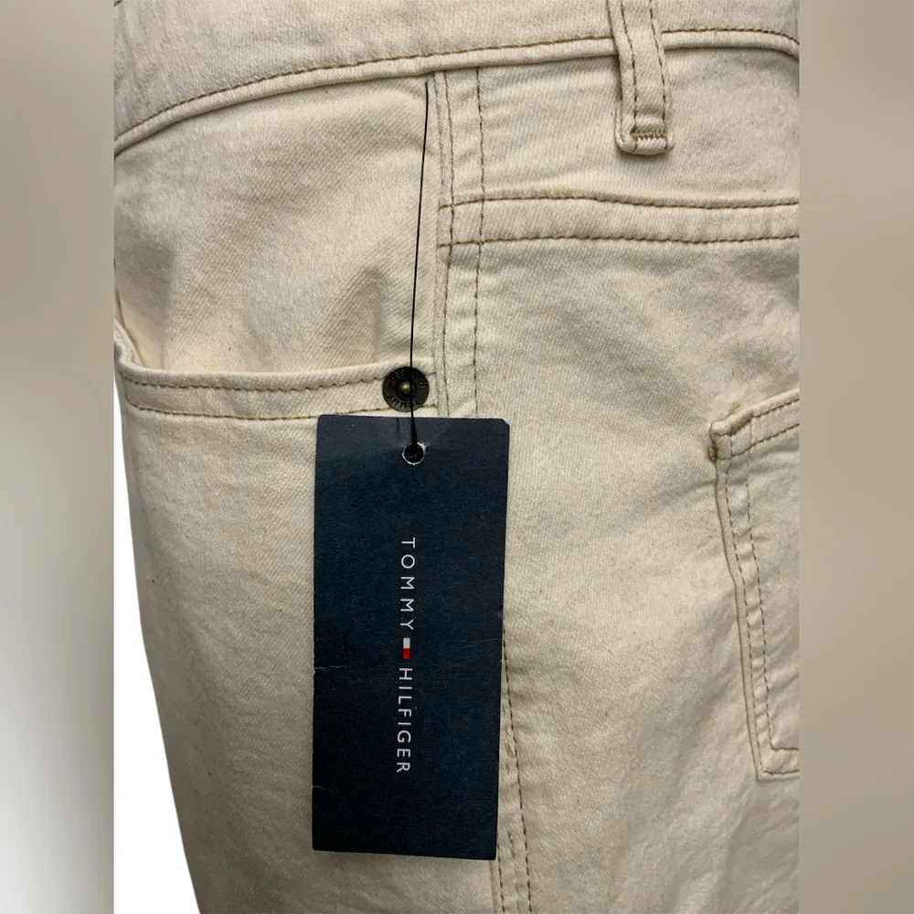 Tommy Hilfiger Claire High Rise Denim Midi Skirt - Picture 6 of 9